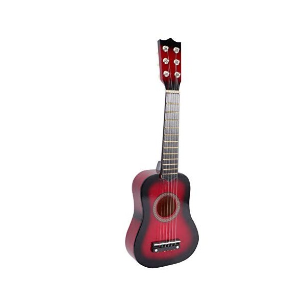 Guitare Classique enfant Instrument de Musique Enfant bois de petite taille de 21 pouces pour enfants couleur soleil 