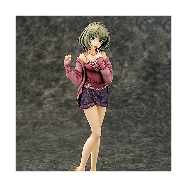 JJRPPFF Idolmaster Cinderella Girls, Takagaki Kaede, Hauteur 24 cm /9,4 in , Figurine Danimation en PVC, Excellent Design,