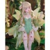 Elfe BJD Doll 1/4 Élégant Fille Poupée SD 44cm 17,32in Fait Main Ball Jointed Doll avec Vert Jupe Pétale Ensemble + Chaussure