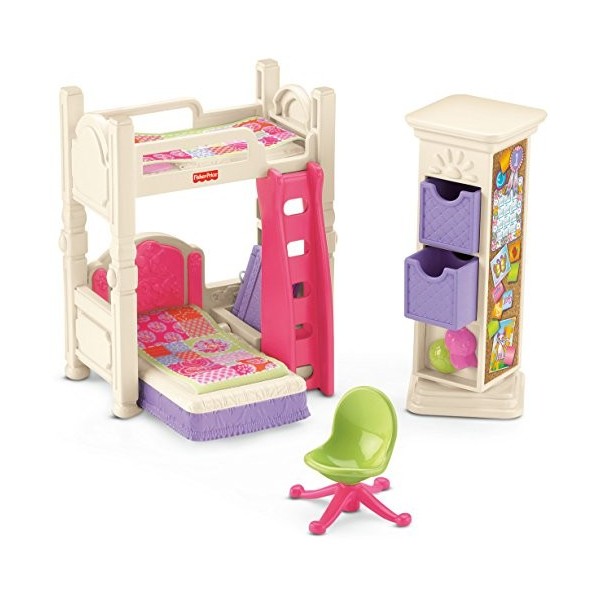 Fisher Price Loving Family Deluxe Decor Kids Bedroom