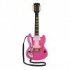 eKids Barbie Guitare pour Enfants avec Musique intégrée et Barre Whammy - Jouet Musical pour Les Fans de Barbie Toys pour Fil