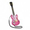 eKids Barbie Guitare pour Enfants avec Musique intégrée et Barre Whammy - Jouet Musical pour Les Fans de Barbie Toys pour Fil