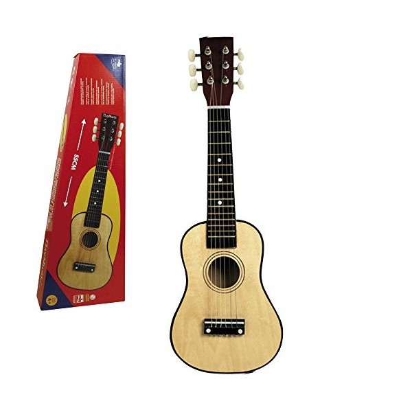 REIG- Guitare en Bois Jouet Enfant, 7060