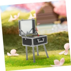 ibasenice Boîte De 3 Pièces Accessoires Miniatures Pour Maison De Boîte Cosmique Miniature Ornement De Mise En Page -rouge à 