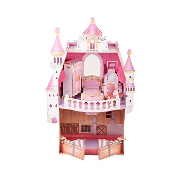 Götz 3402979 Château Petite majesté pour ta poupée Just-Like-me - Set de 6 Meubles pour poupons et poupées de 27 à 30 cm