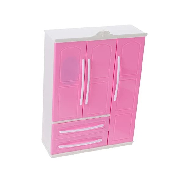 Abaodam 1Pc Poupée Armoire Enfants Jouets Maison De Poupée Accessoire Maison De Poupée Meubles Jouets pour Fille Jouet pour E