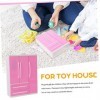 Abaodam 1Pc Poupée Armoire Enfants Jouets Maison De Poupée Accessoire Maison De Poupée Meubles Jouets pour Fille Jouet pour E