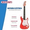 BONTEMPI 46947 Guitare électrique pour Enfant Rock Taille 67 cm Sangle réglable 9 mélodies Inclus / Guitare Enfant Instrument