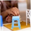 Vaguelly 16 Pièces Chaise Miniature Maison De Poupée Tabourets De Bar Mini Tabourets Jouets Maison De Jeu pour Enfants Jouets