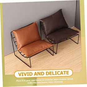 Vaguelly Fer Canapé Chaise Maison De Poupée Canapé Accessoires Maison De Poupée Canapé Fauteuil Mini Maison De Poupée Canapé 