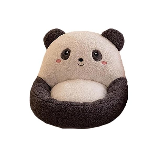 Fauteuil en peluche pour enfants, coussin panda en coton PP, dessin animé élégant, coussin de siège pour poupée animal, cadea