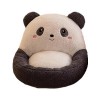 Fauteuil en peluche pour enfants, coussin panda en coton PP, dessin animé élégant, coussin de siège pour poupée animal, cadea