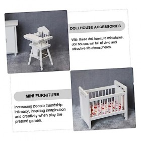 Zerodeko 1 Ensemble De Meubles Modèle Fée Jardin Accessoires Miniature Paysage Meubles Bébé Poupée Accessoires Fée Jardin Meu