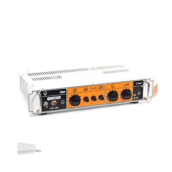 Tête Basse 300 W Classe A/B Tout analogique Blanc