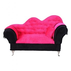 Oshhni 1/6 Coussins de canapé pour Maison de poupée, Meuble boîte à Bijoux Organisateur Cadeau pour Filles et Femmes pour Pen