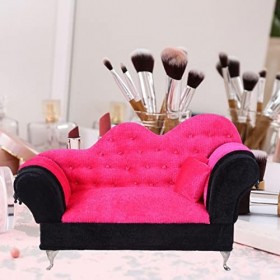 Oshhni 1/6 Coussins de canapé pour Maison de poupée, Meuble boîte à Bijoux Organisateur Cadeau pour Filles et Femmes pour Pen