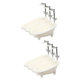 ibasenice 6 Pcs Poupée Poupée Jamais Mini Meubles Accessoires De Jeu Mini Accessoires Jouet Bébé Poupée Miniature Meubles Min