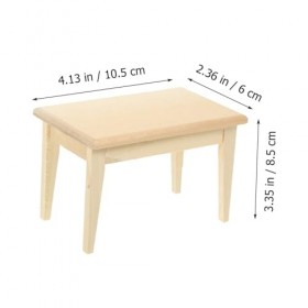 Totority 2 Ensembles De Meubles De Maison De Poupée Décoration De Jardin Féerique Meubles De Maison De Poupée Vintage Meubles