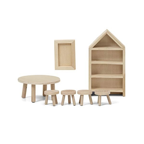 Lundby 60-9063-00 DIY Ensemble de Salle à Manger Multicolore