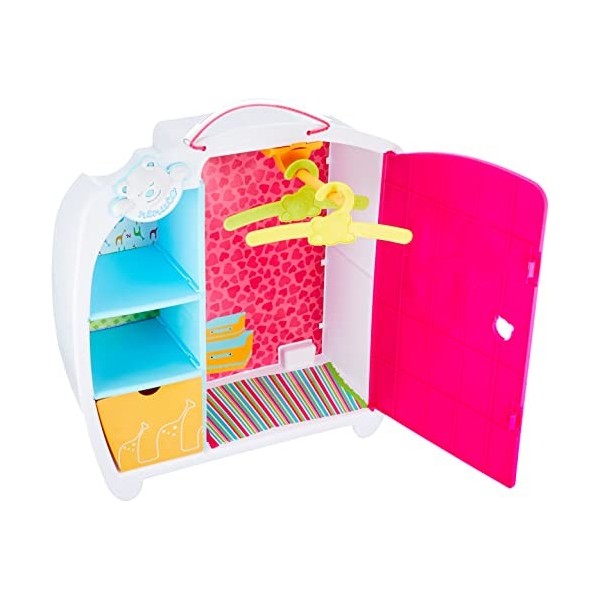 Nenuco - Armoire à jouets pour ranger les vêtements de votre bébé Famosa 700010346 