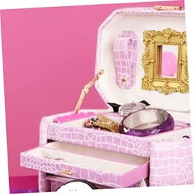 ERINGOGO 18 Pièces Miroir Miniature Accessoires De Maison De Poupée Rétro Maison De Poupée Poupées Miniatures Vintage Miroir 