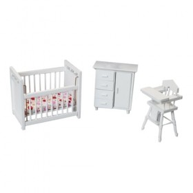 Abaodam 1 Ensemble De Meubles Modèle Maison De Poupée Chaise Fée Jardin Accessoires Maison De Poupée Armoire Maison De Poupée