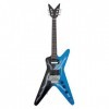 Dimebag Darrell Pantera Lightning - Réplique de Guitare Miniature - Cadeaux de Musique - Ornement Fait à la Main