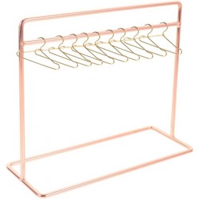 ifundom 3 Ensembles Mini Cintre Meubles De Poupée pour Poupées De 18 Pouces Mini Pantalon Cintre Chat Porte-Vêtements Poupée 