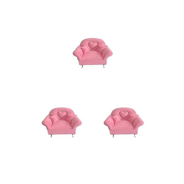 Lot de 2 étuis de rangement pour maison de poupée 1/6 pour canapé ou chambre à coucher pour accessoires Dol de 30,5 cm