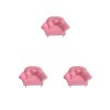 Lot de 2 étuis de rangement pour maison de poupée 1/6 pour canapé ou chambre à coucher pour accessoires Dol de 30,5 cm