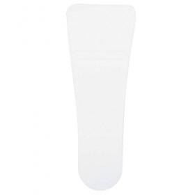 Fdit 12 * 4 * 2.5 Bois ébène Noir Bois Vierge Matériel de Bricolage ébène Poignées Matériau Manche en Bois Pièces pour Instru