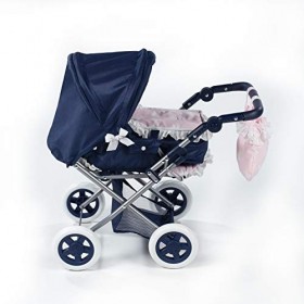 LA Nina 60417&nbsp;Poussette avec nacelle pour poupée 44&nbsp;x 37&nbsp;x 65&nbsp;cm