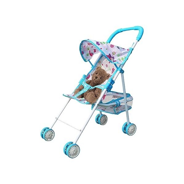 Poussette pour Poupee Poussette Jouet Bebe Poussette Simple Pliab