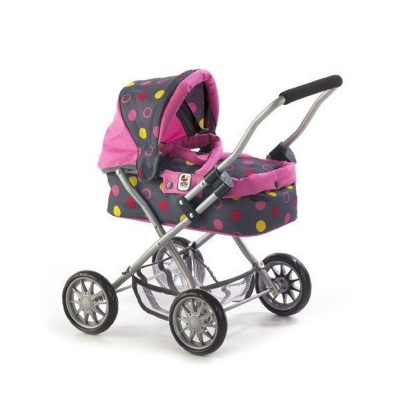 Bayer Chic 2000 555-24 Poussette pour poupée Smarty Rose Vif 2 Ans et Plus