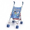 Bayer Design 30511AA Poussette Canne poupée Cocomelon, Poussette Jogger, Pliable, Con cinturón de seguridad, Bleu, Rouge