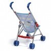 Bayer Design 30511AA Poussette Canne poupée Cocomelon, Poussette Jogger, Pliable, Con cinturón de seguridad, Bleu, Rouge