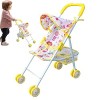 Poussette Canne Jouet | Poussette Canne Jouet pour Poupée | Poussette Simulation pour Enfant-s | Jouets De Poussette Pliable 