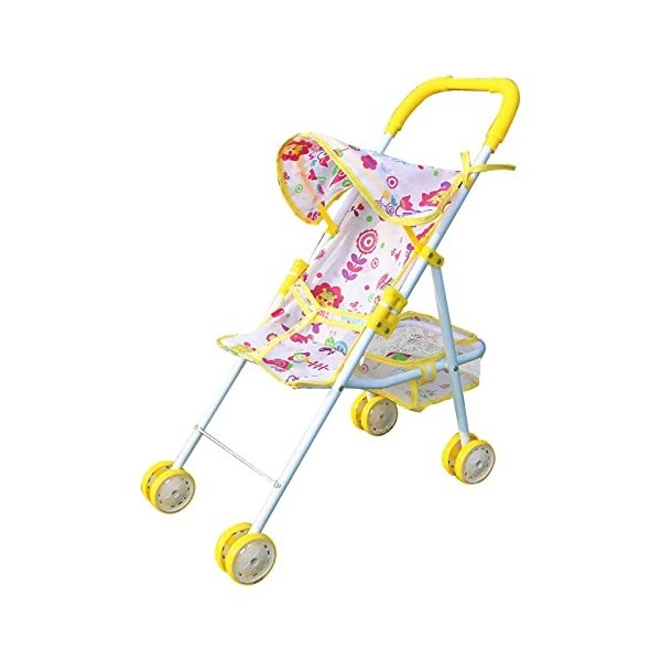 Jouer Poussette de poupée,Poussette de poupée pour Enfant avec Panier inférieur | Poussette pour Filles à partir de 3 Ans, Ca