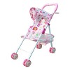 Poussette pour poupées | Poussette Pliable pour Enfant avec Panier inférieur,Poussette pour samuser en Plein air, Accessoire