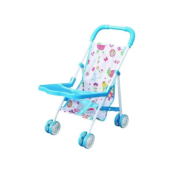 Poussette De Poupée - Poussette pour Poupées Pliable, Jouets De Landau pour Les Enfant Légère Et Stable, Poussette Landeau Be