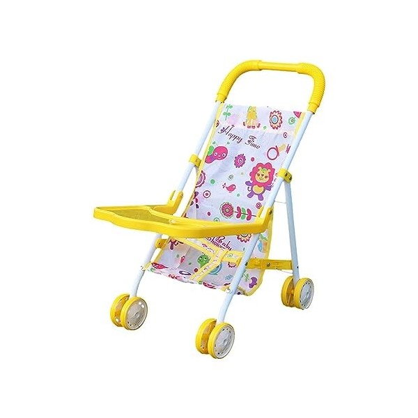 Poussette De Poupée Bébé - Poussette pour poupées - Poussette de Jeu pour en-fants - Landau De Poupées - Jouets Cadeau pour L