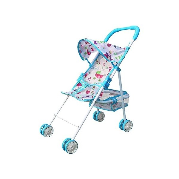 Poussette De Poupée Bébé - Poussette pour poupées - Poussette de Jeu pour en-fants - Landau De Poupées - Jouets Cadeau pour L