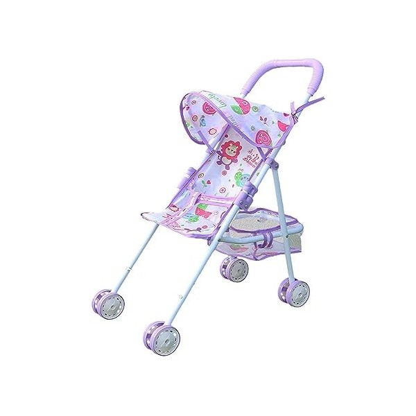 Poussette De Poupée Bébé - Poussette pour poupées - Poussette de Jeu pour en-fants - Landau De Poupées - Jouets Cadeau pour L