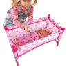 Poussette pour poupées - Poussette Jouets avec Panier Rose Poussette de Poupée | Poussette de poupée pour Filles de 4 à 6 Ans