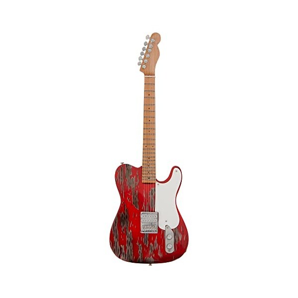 Billy Gibbons ZZ Top – Éplucheur John Bolin T-Style : réplique miniature de guitare – Cadeaux musicaux – Échelle 1/4 faite 