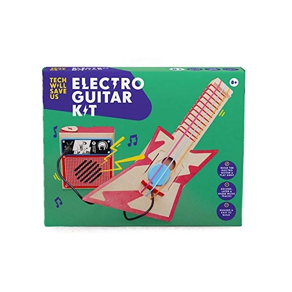 Tech Will Save Us Kit Guitare Electro | Jeux educatif Musique 8 Ans et Plus