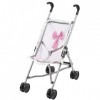 Reig- Poussette a Canne poupée Bebé-Paseo Buggy-Go, RER301411, Rose