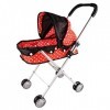 perfk Poussette Chariot Pliable Enfants , Rouge