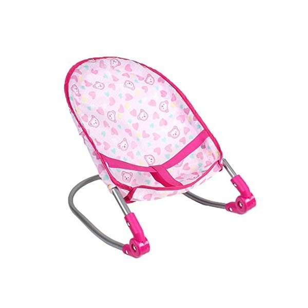 Poussette poupée | Poussette poupée Pliable et légère en Rose avec Panier | Poussettes Jouets pour Filles 4 à 6 Ans, Landau p