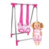 Poussette pour poupées - Poussette Jouets avec Panier Rose Poussette de Poupée - Poussettes Jouets pour Filles de 4 à 6 Ans, 